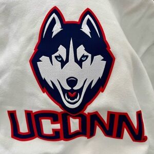 UConn Huskies White hoodie